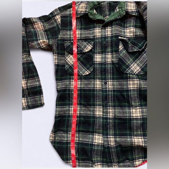 Men’s VTG 1980’s size M Pendleton Outdoorsman Highlander Campbell Tartan Shirt - Picture 8 of 9